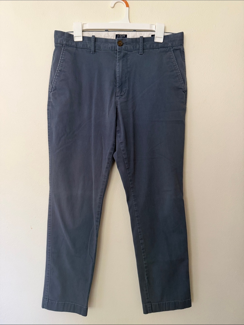 J. Crew Men’s Slate Blue Cotton Chinos